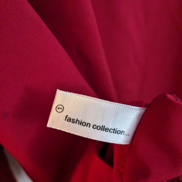 Red dress, good for fall and winter - Picture 4 of 4